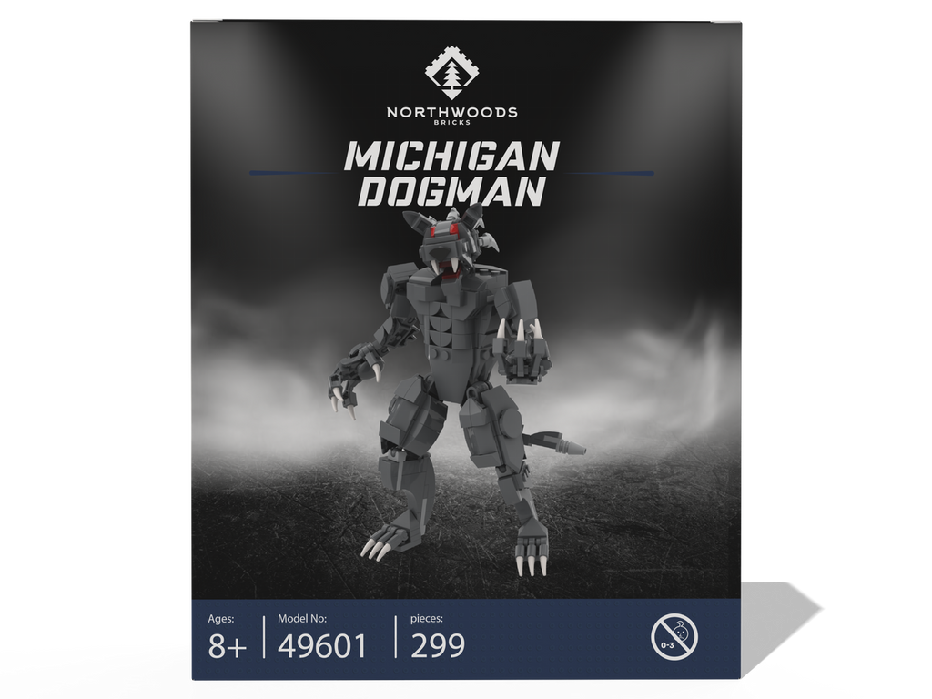 Michigan Dogman Brick Set (299pc) by Northwood Bricks