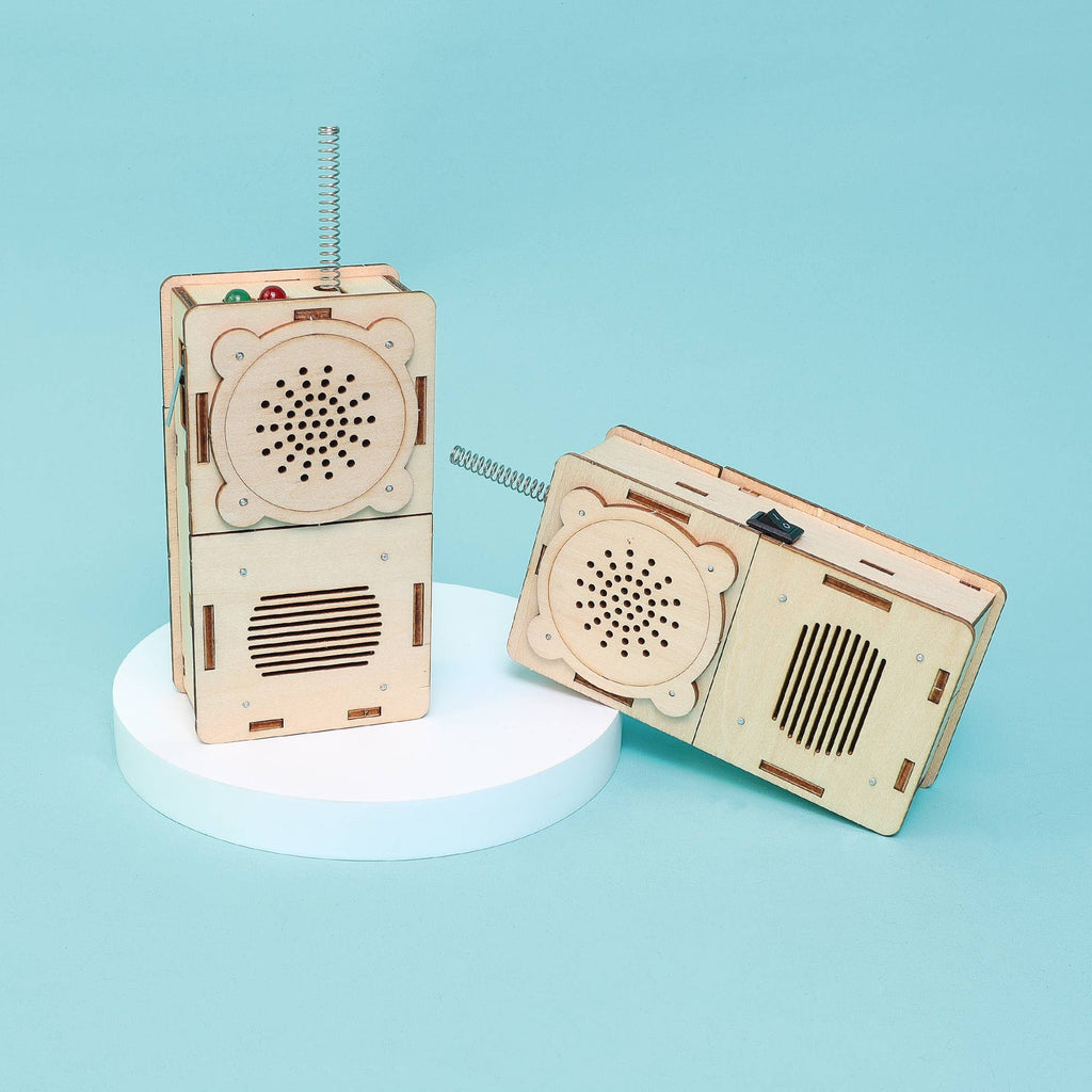 Build and Learn Walkie-Talkie STEM Kit (Set of 2)