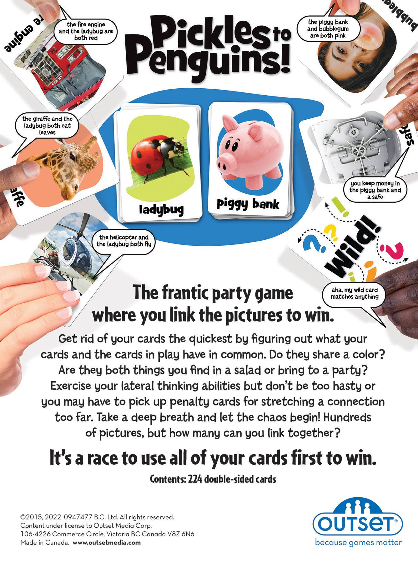 Pickles to Penguins: Quick Thinking, Picture Linking Mayhem!