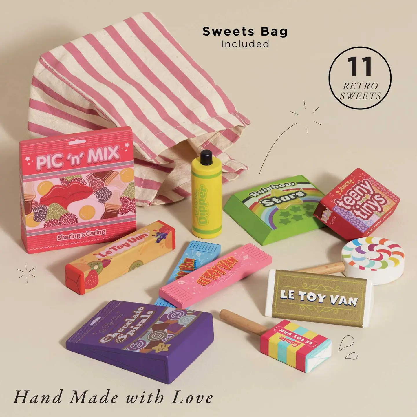 Retro Sweets and Candy Roleplay Set