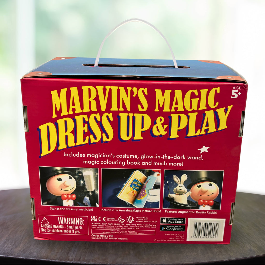 Kids Magician Dress Up Costume & Trick Set