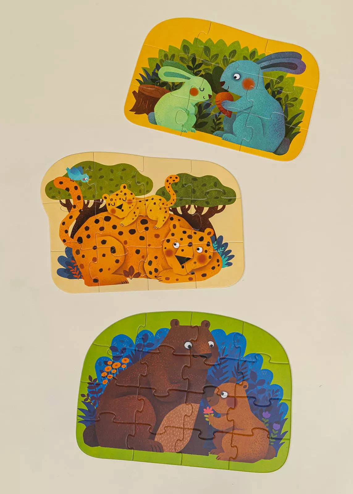 Level Up Puzzles Level 2- Parent & Baby(3 puzzles)