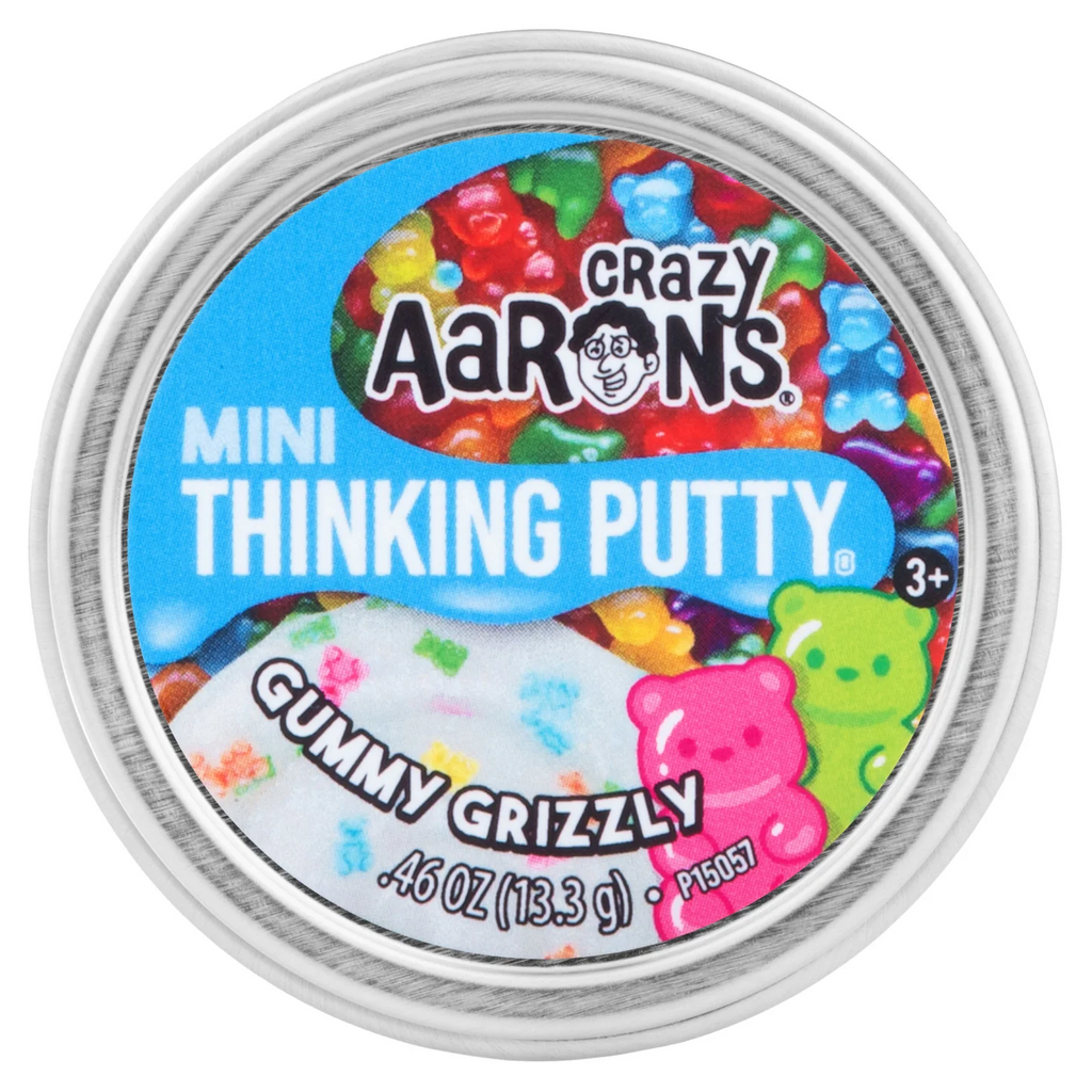 Crazy Aarons Gummy Grizzly - 2" Thinking Putty Tin