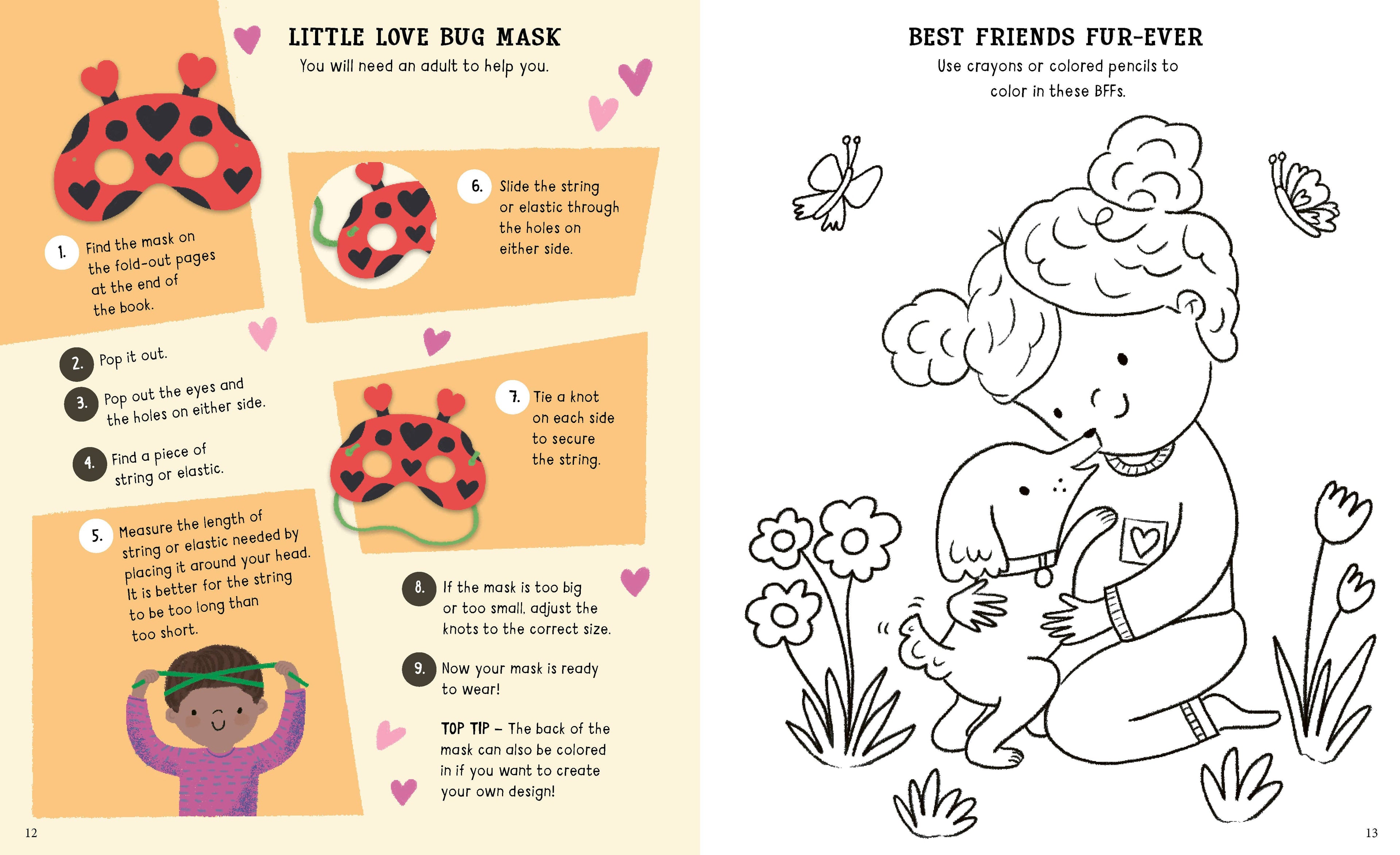 10-Minute Valentine's Day Activities by Helen Hughes - Stickers & Crafts