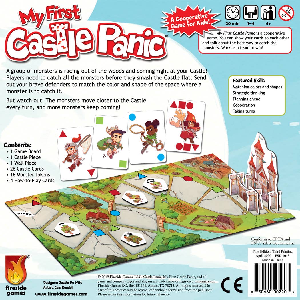 My First Castle Panic Board Game