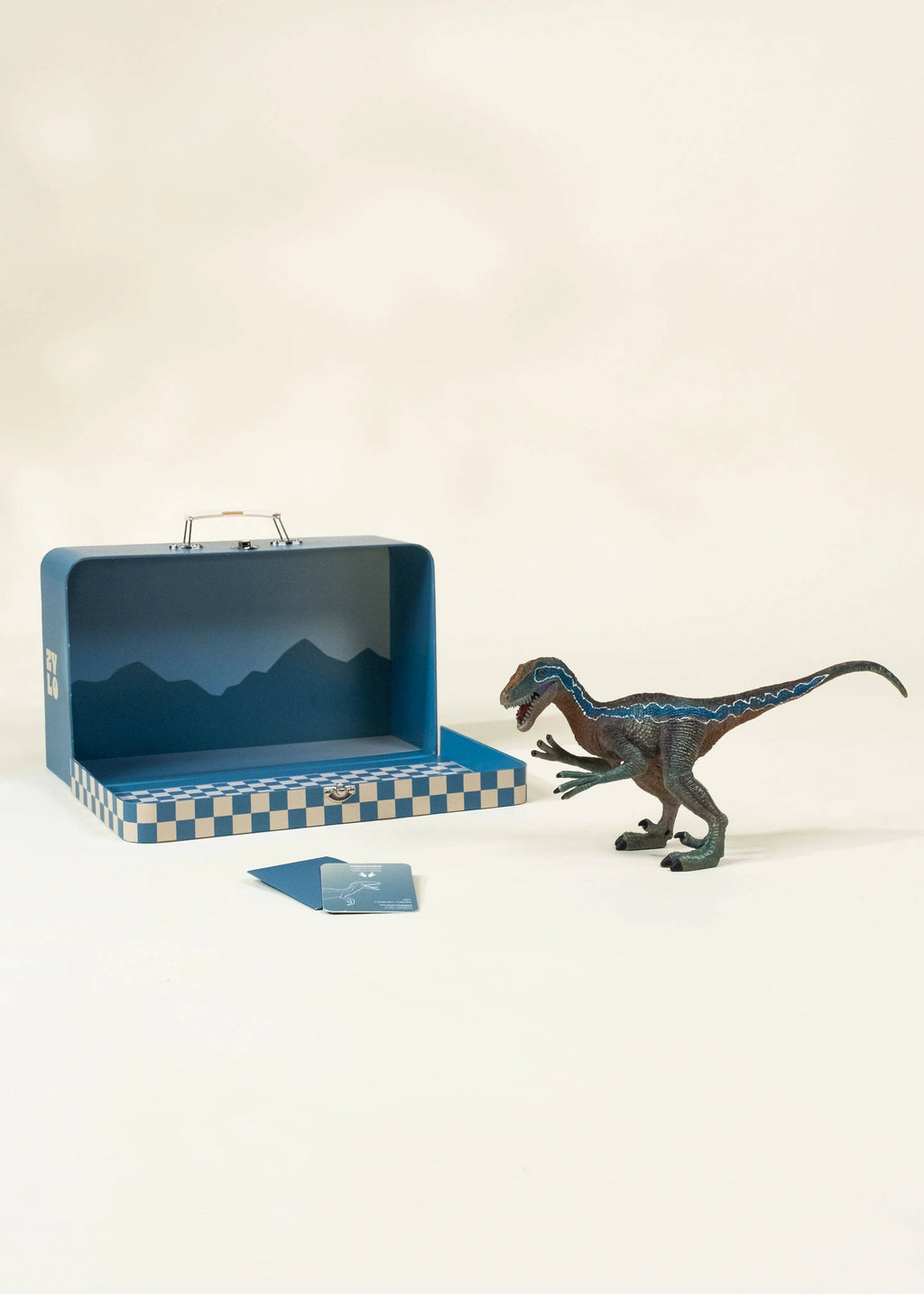 Velociraptor Dinosaur in a Collectible Box by Coco Village ZYLO