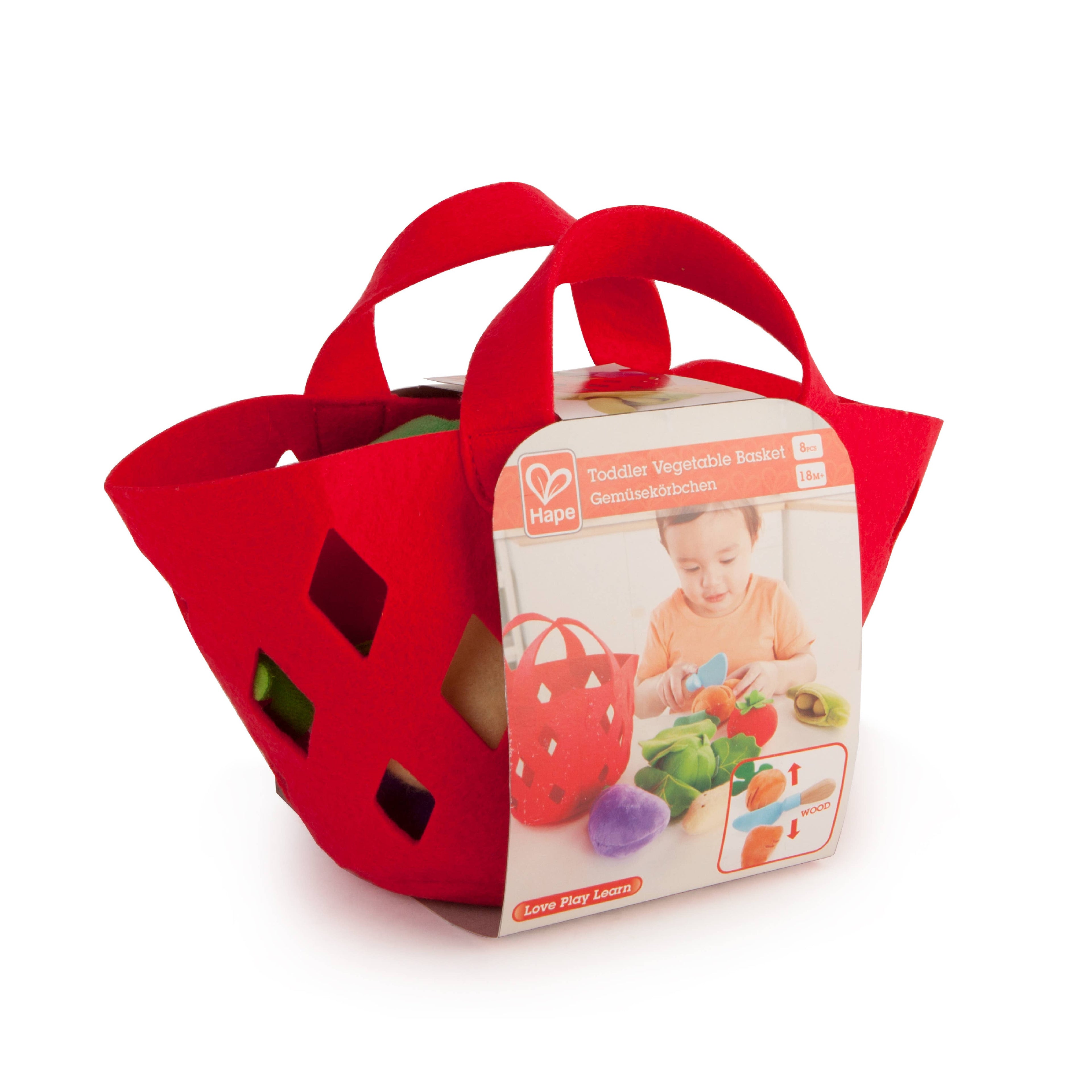 Toddler Vegetable Basket