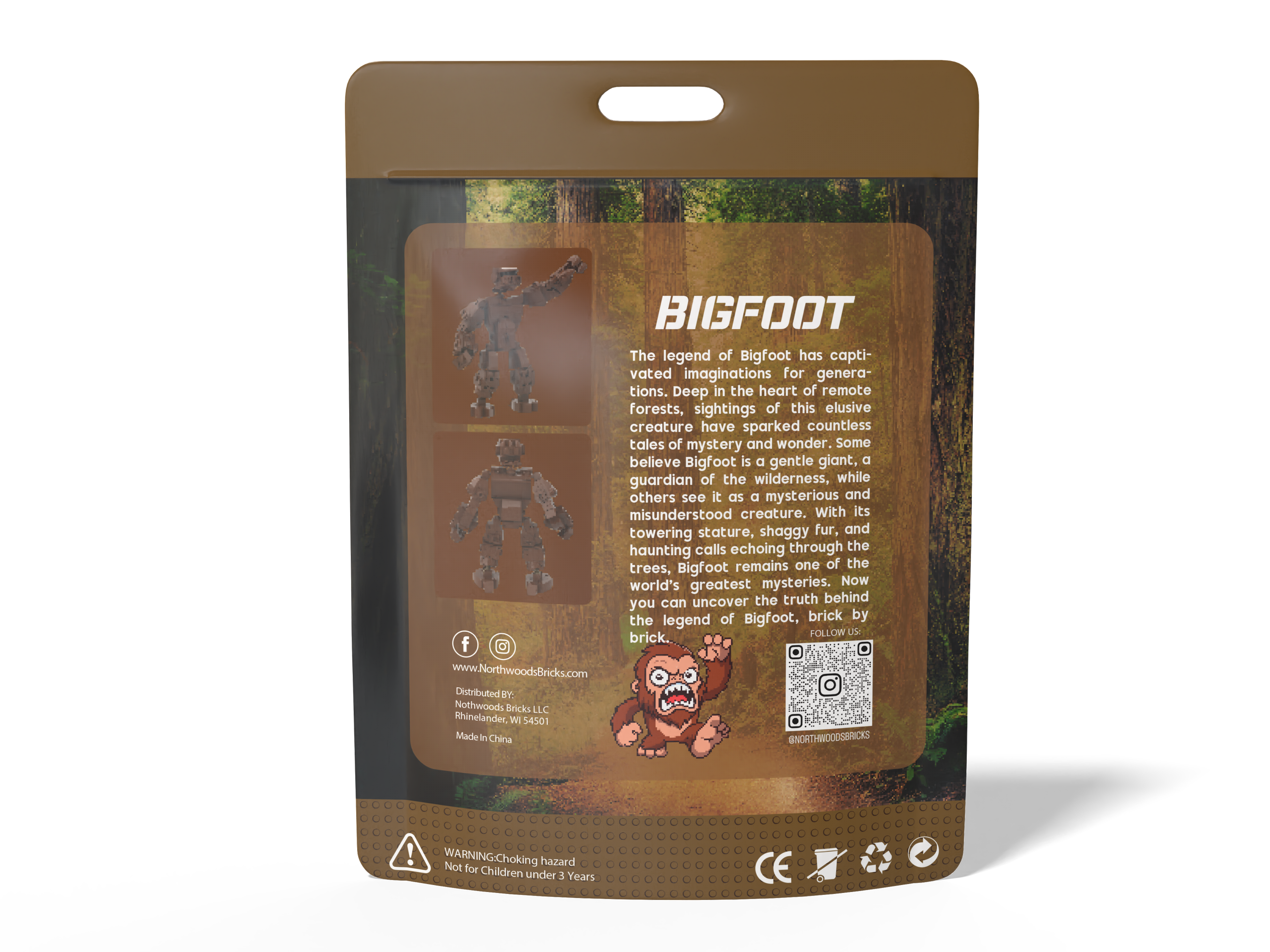 Mini Bigfoot Brick Set (146pc)