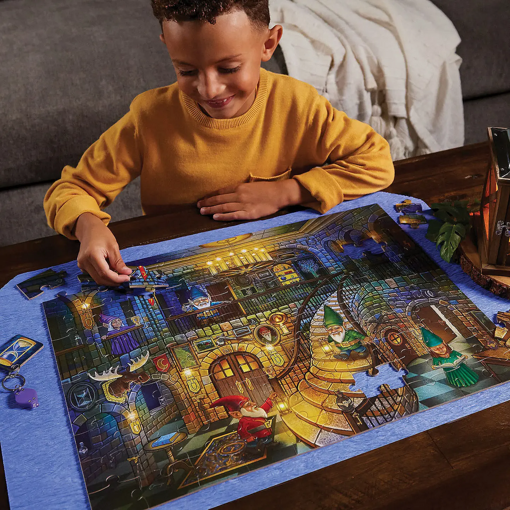 Seek & Find Glow Puzzle: Gnomes At Night