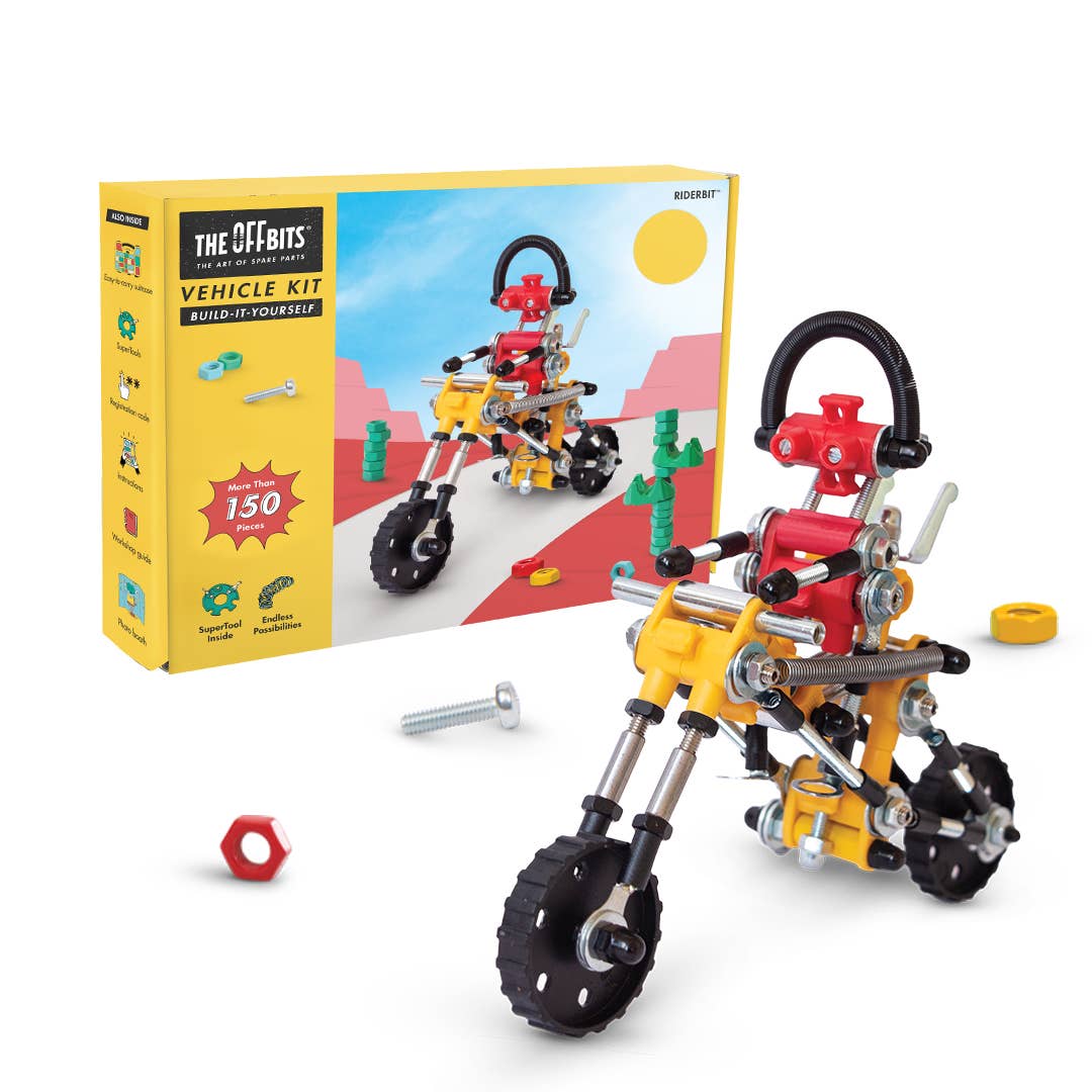 RiderBit - Vehicle Kit: Build Your Own Motorcycle toy