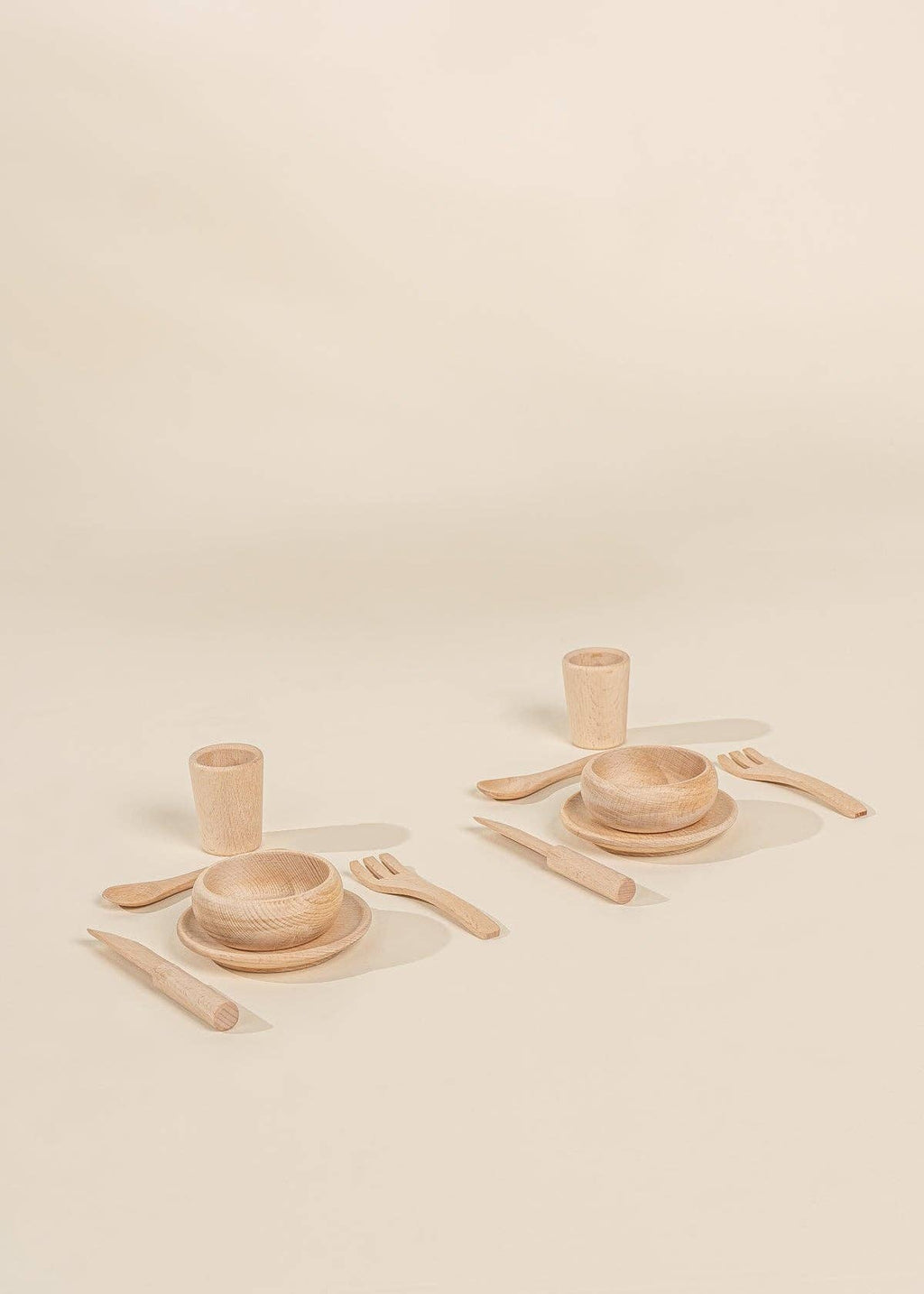 Wooden Dinnerware Playset (12 Pcs)