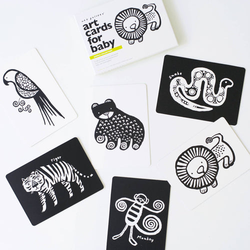 Art Cards for Baby - Jungle Animals