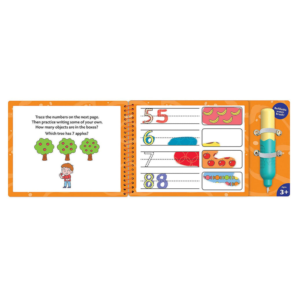 Water Art Book: Numbers