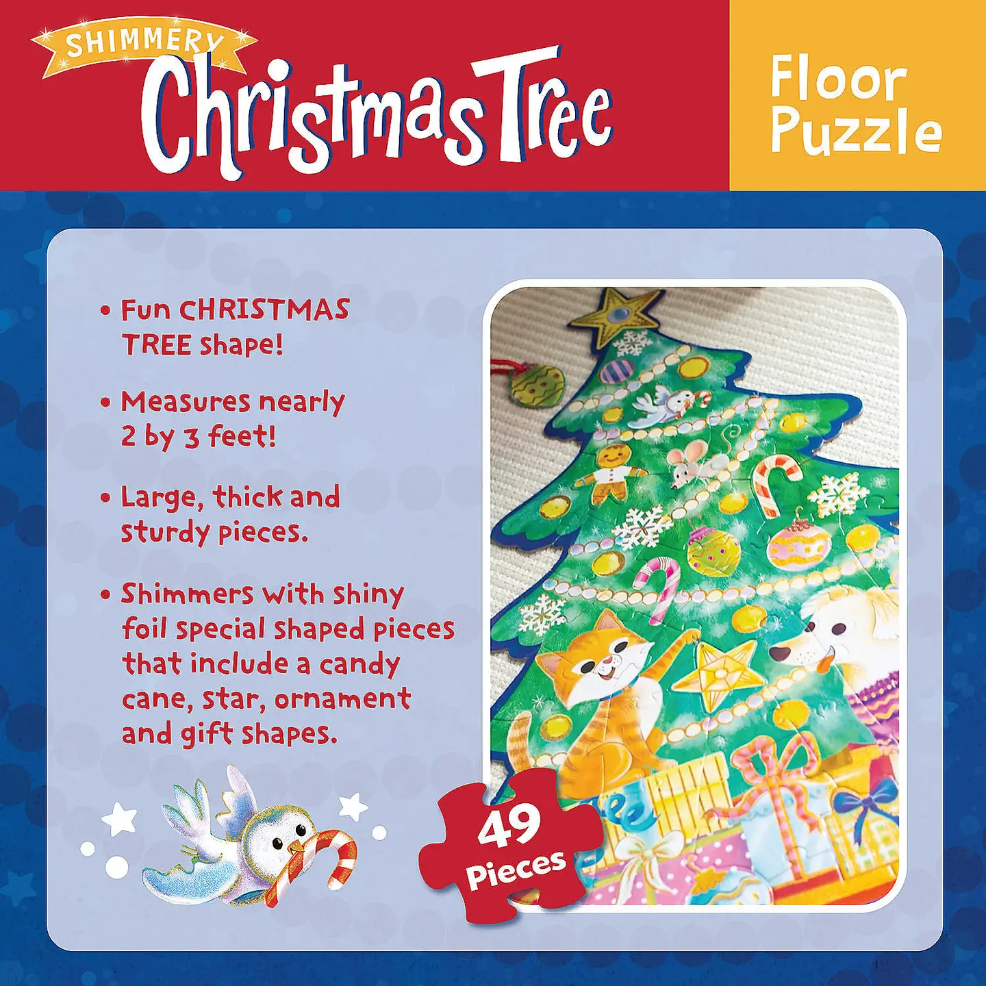 Floor Puzzle: Christmas Tree