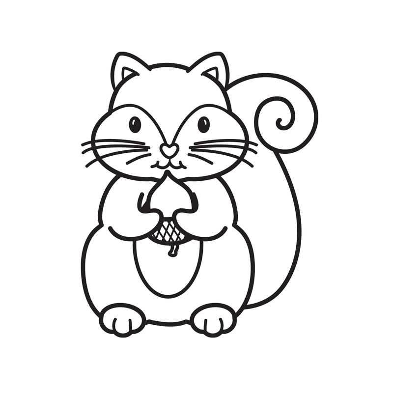 Animal Pals Mini Coloring Book by Gaynor Carradice - 45 Cute Animal Designs