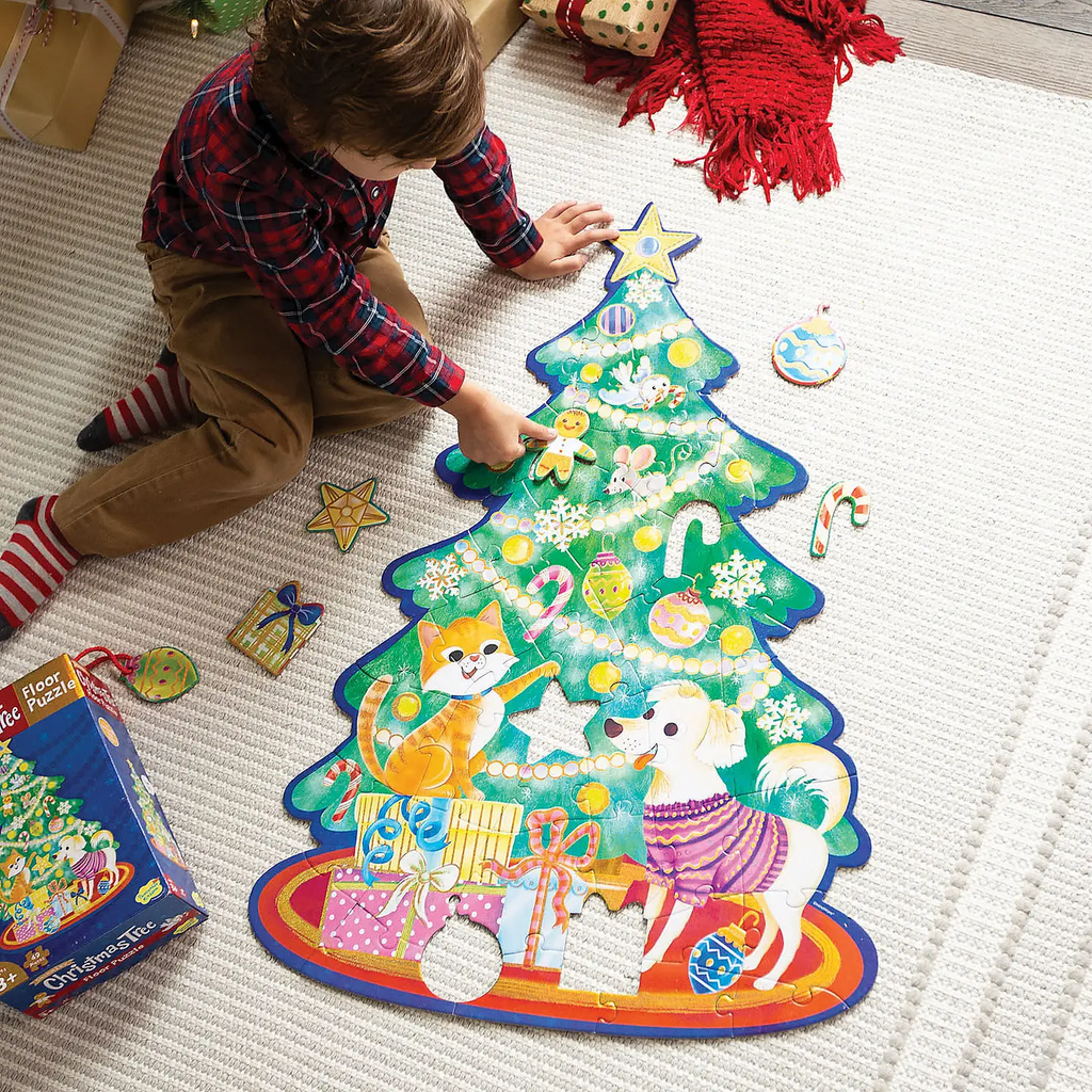 Floor Puzzle: Christmas Tree
