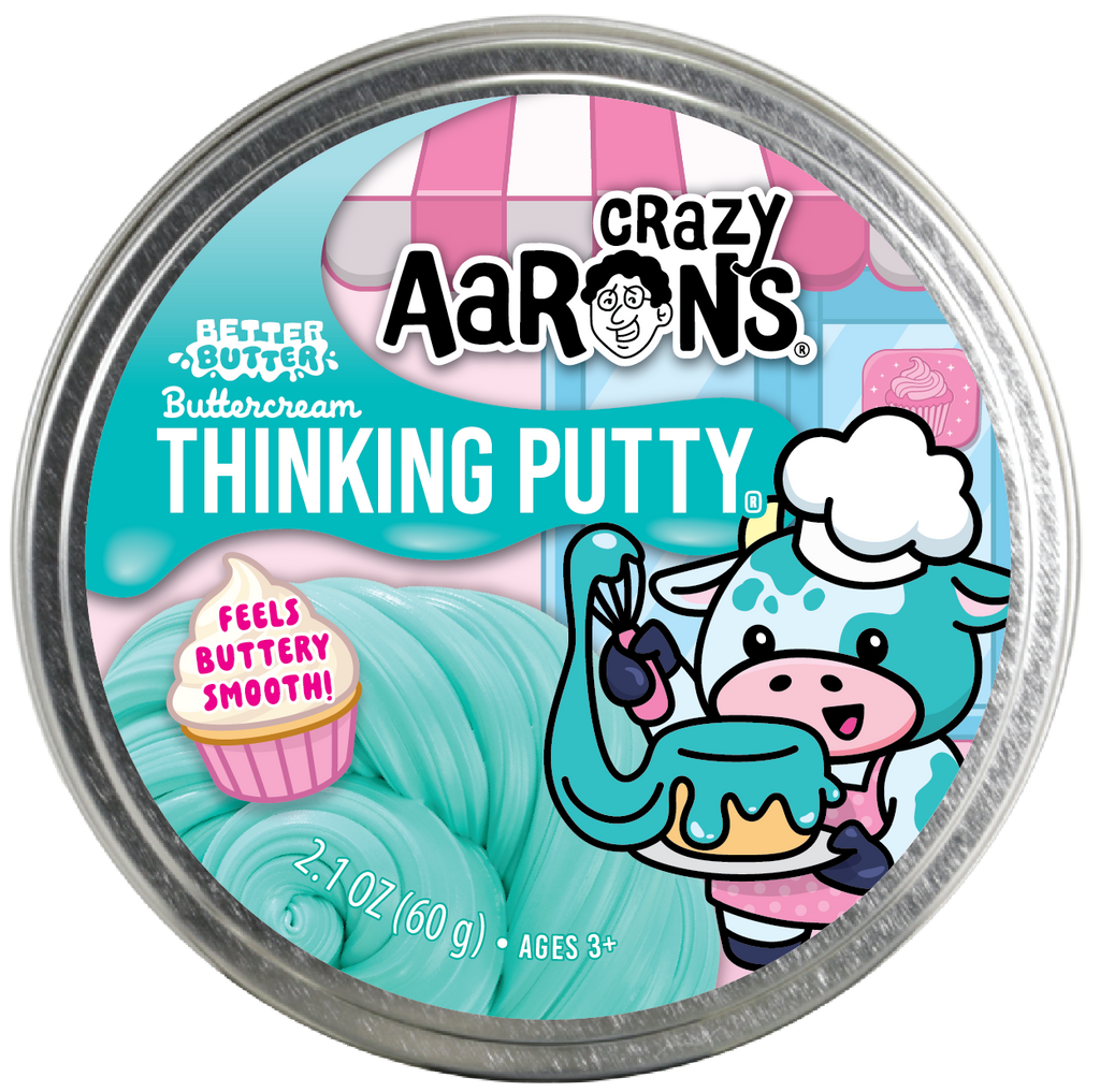 Better Butter Buttercream  - 4" Thinking Putty Tin