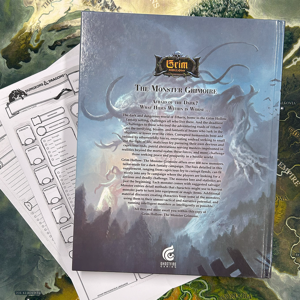 Grim Hollow: The Monster Grimoire