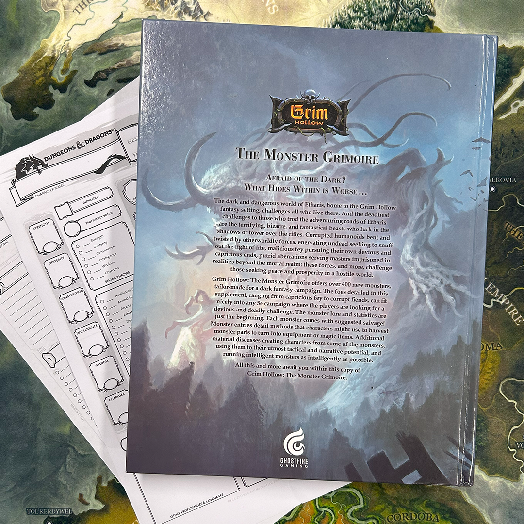 Grim Hollow: The Monster Grimoire