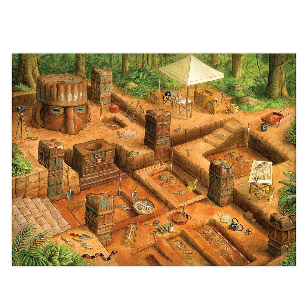 Seek & Find Glow Puzzle: Ancient Hidden City