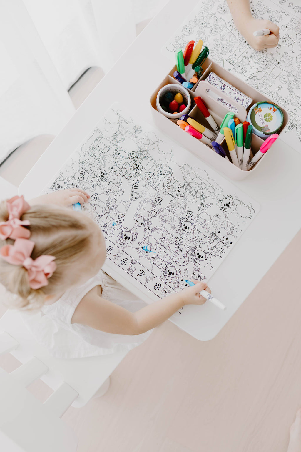 Seek N Spot Silicone Colouring Mat Princesses