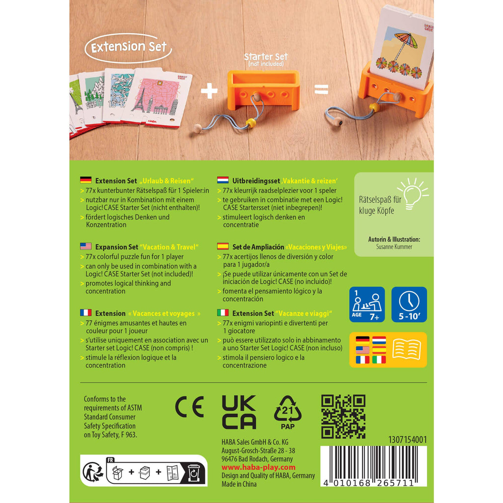 Logic! CASE Extension Set 7+ Vacation & Travel