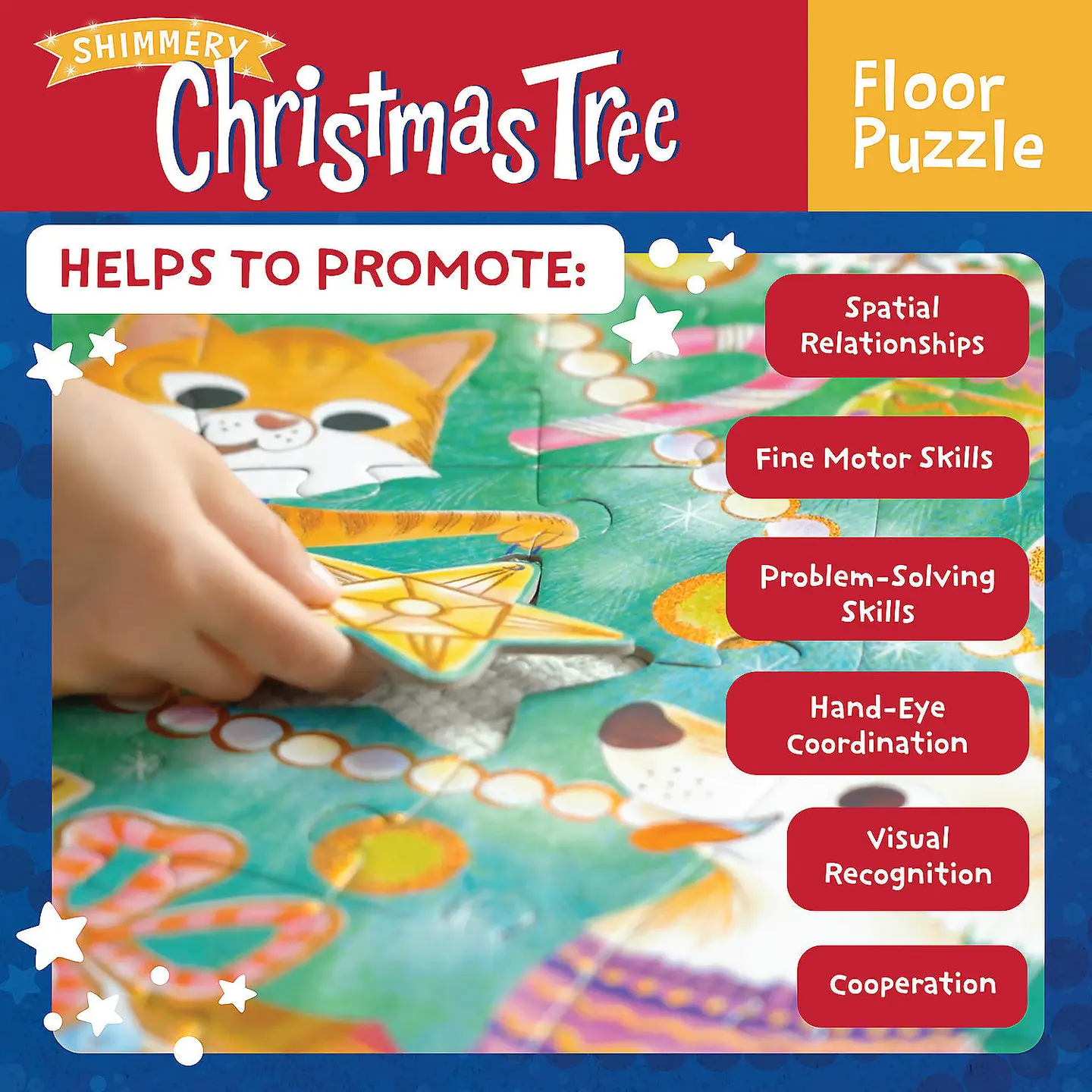 Floor Puzzle: Christmas Tree