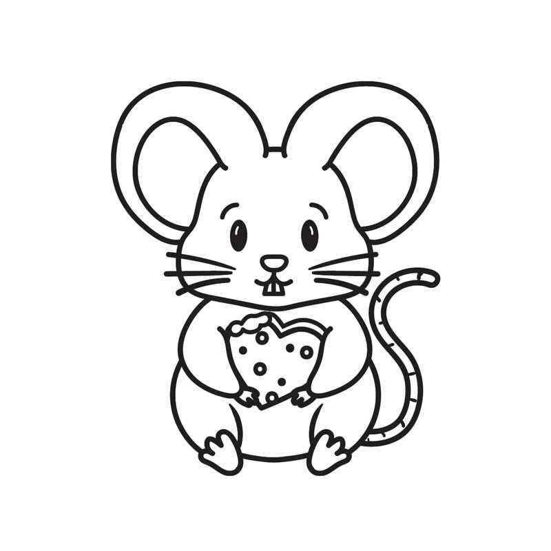 Animal Pals Mini Coloring Book by Gaynor Carradice - 45 Cute Animal Designs