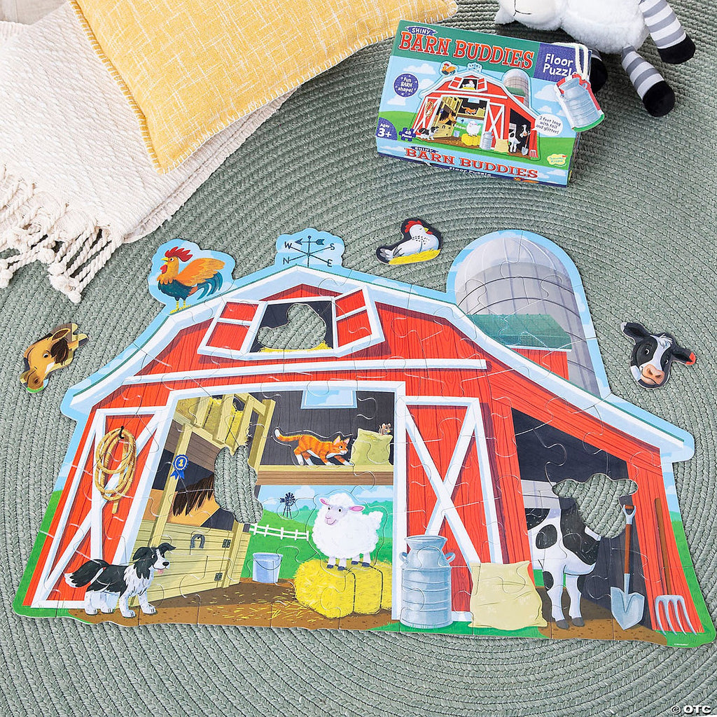 Floor Puzzle: Barn Buddies