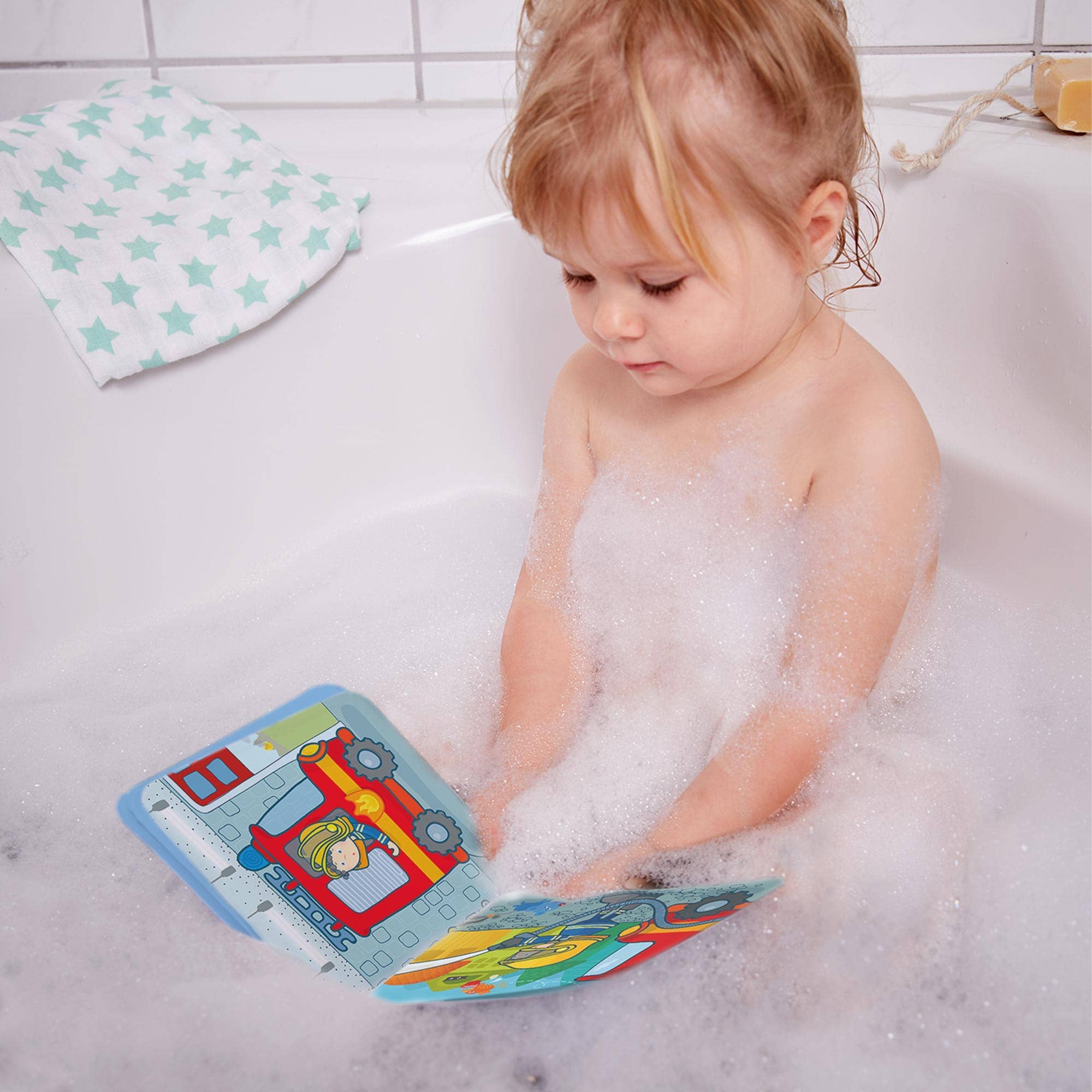 Fire Brigade Magic Color Changing Bath Book