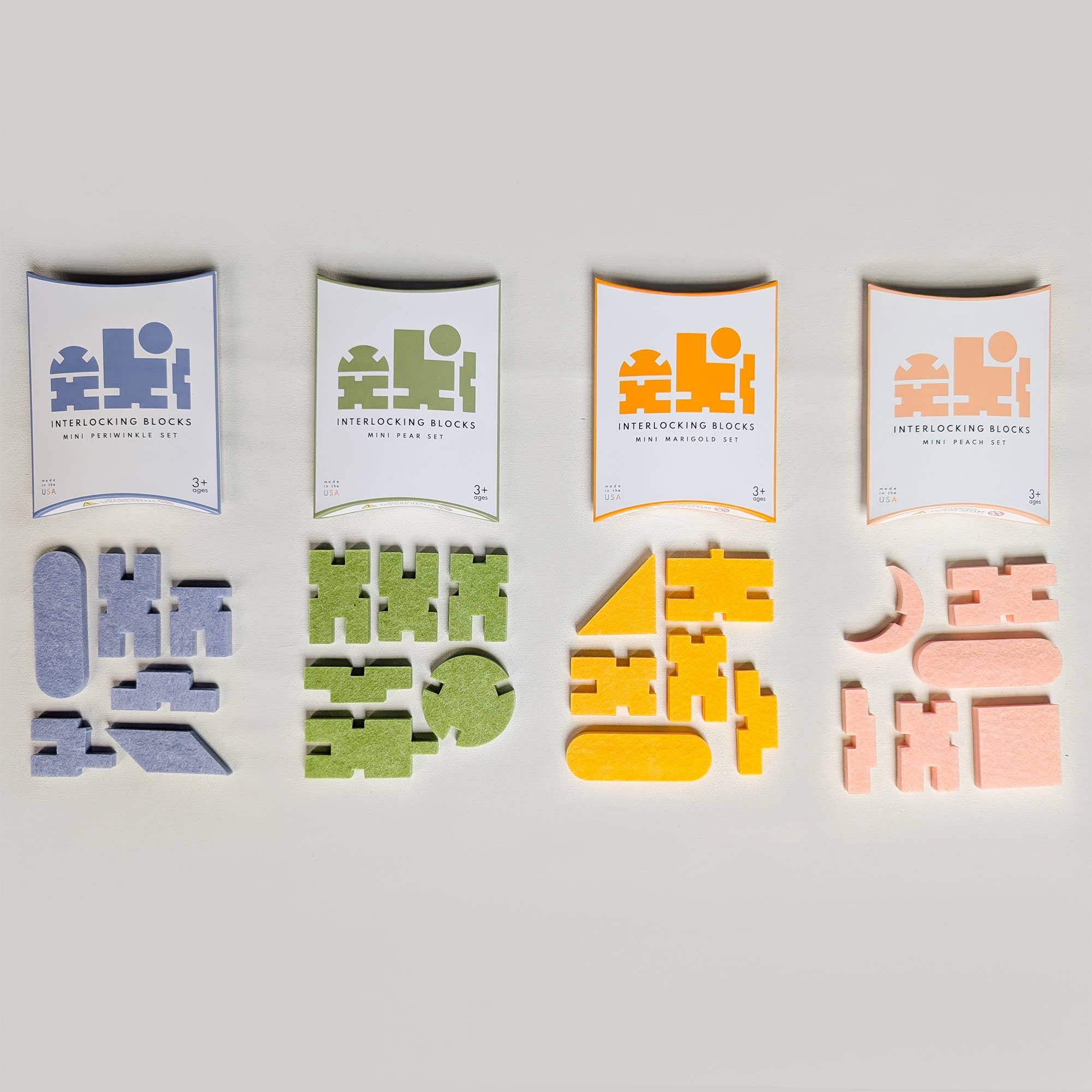 Interlocking Blocks - Mini Color Sets