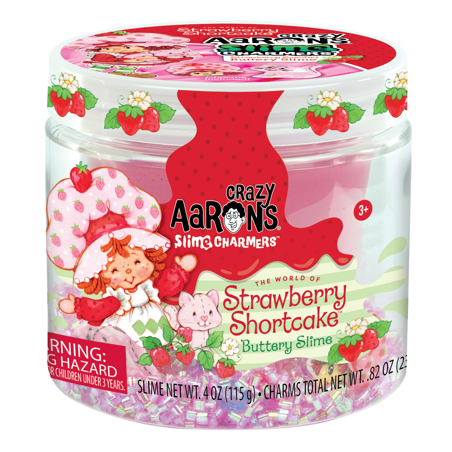 Strawberry Shortcake Buttery Slime