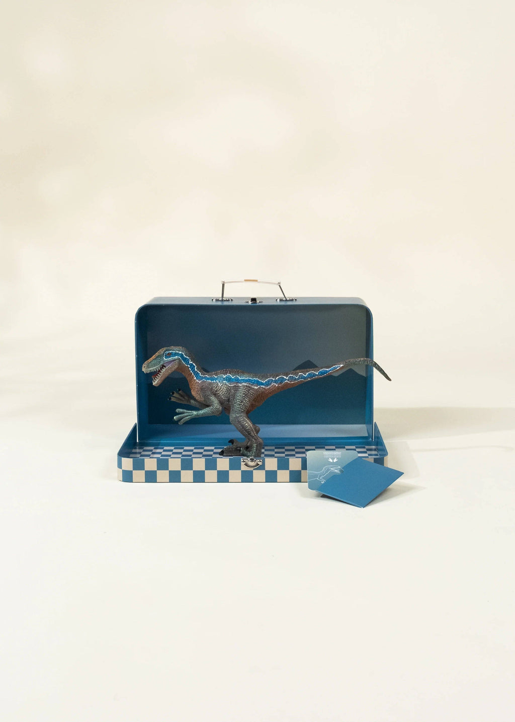 Velociraptor Dinosaur in a Collectible Box by Coco Village ZYLO