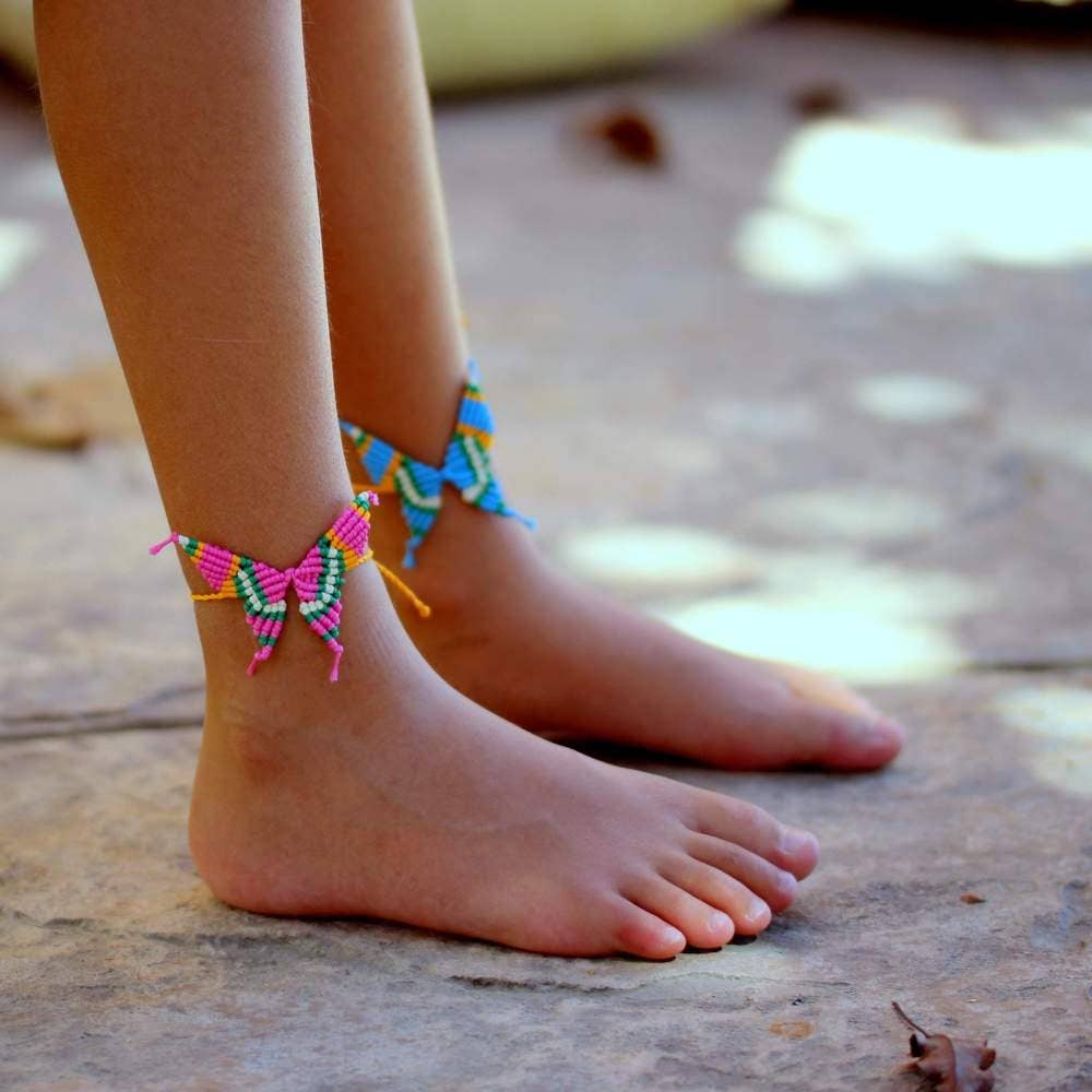 Kids Butterfly Anklet