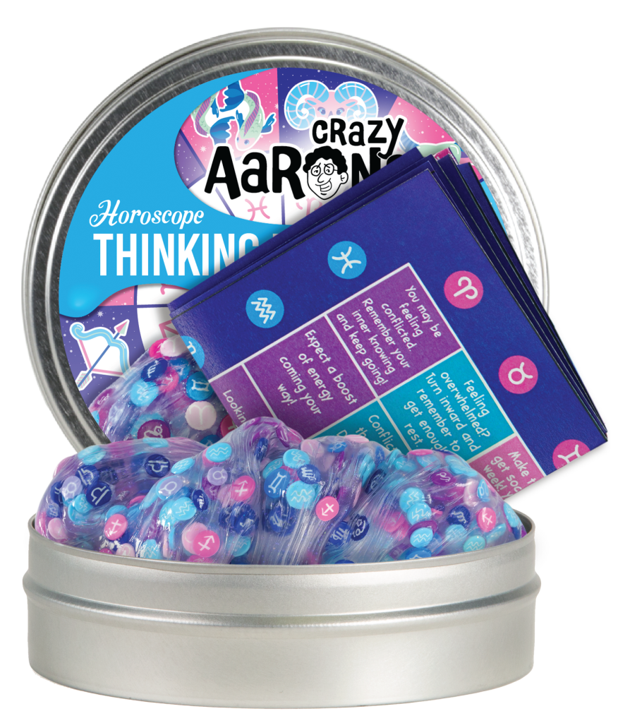 Horoscope - Full Size 4" Thinking Putty Tin