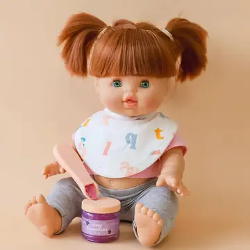 Tiny Tummies - Grape Jelly Food - Jar and Spoon - Tiny Harlo