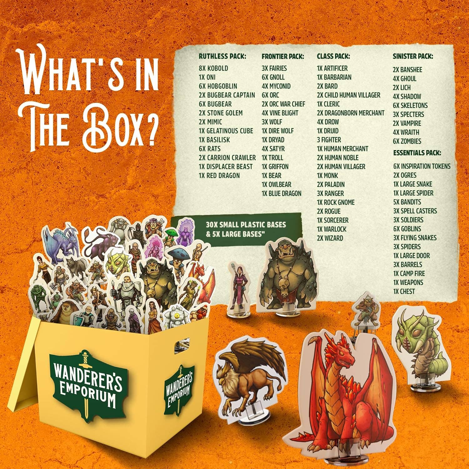 Wanderer's Emporium Minis: DM Starter Pack