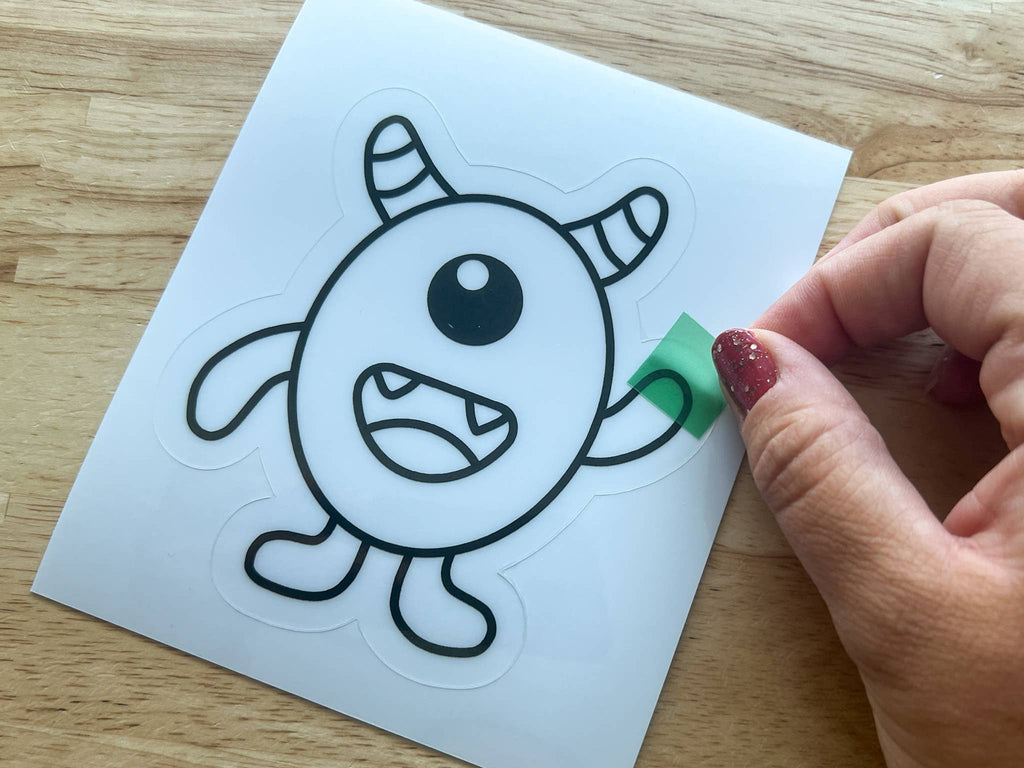Monster Suncatcher Sticker Craft Kits for Kids