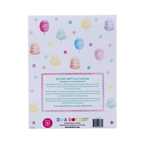 Cotton Candy Multimedia Art Pad