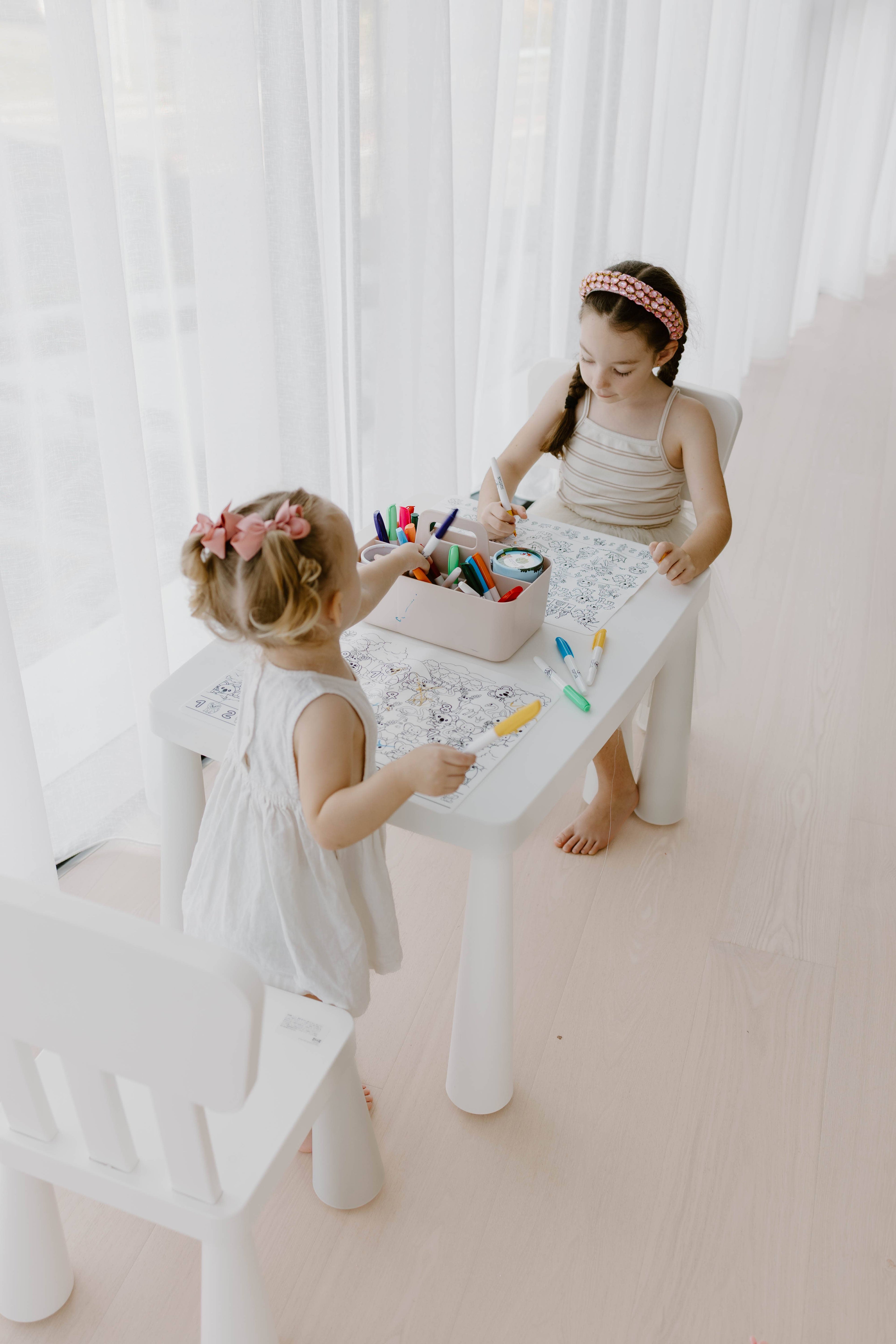 Seek N Spot Silicone Colouring Mat Cars and Trucks