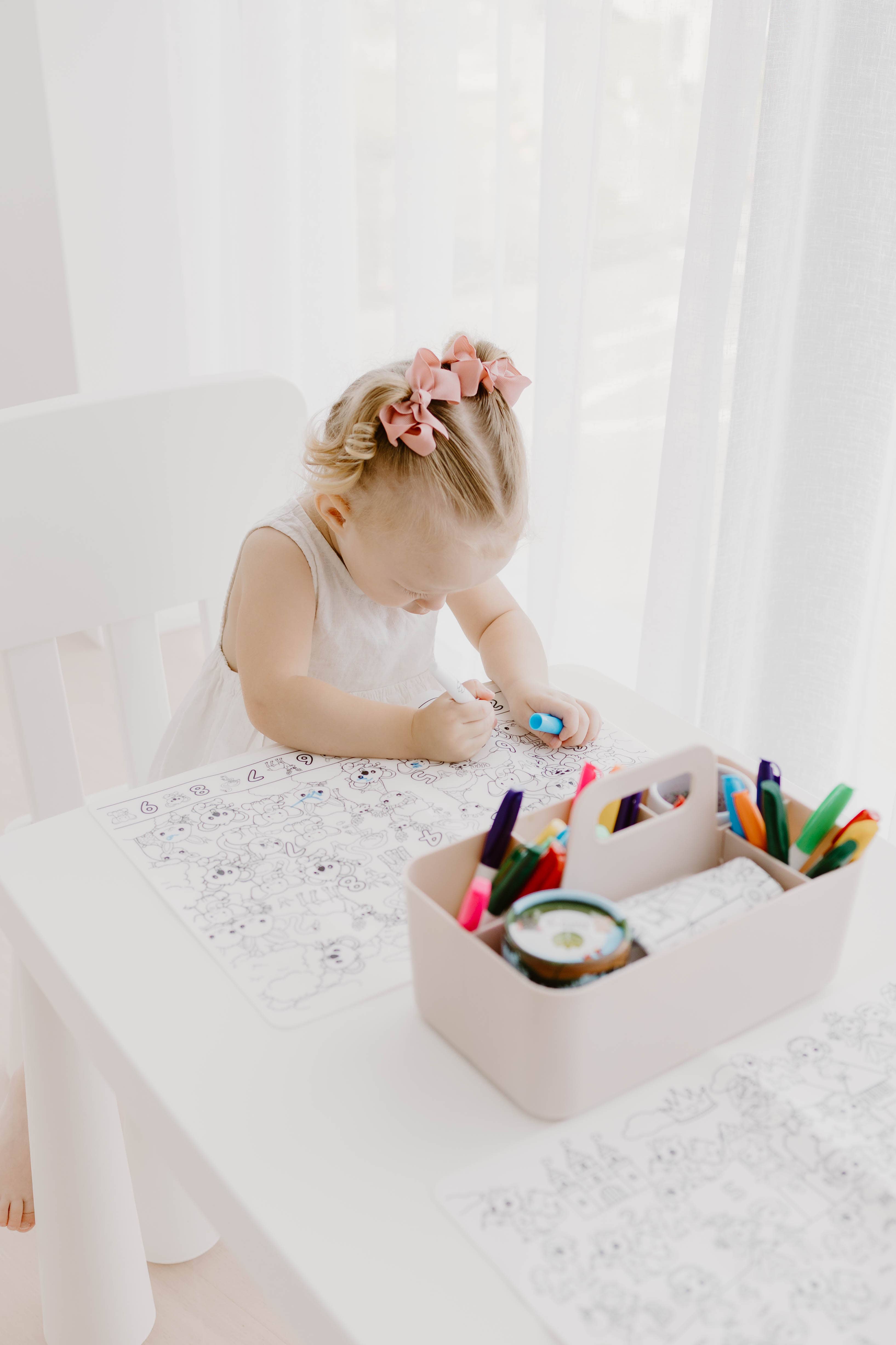 Seek N Spot Silicone Colouring Mat Princesses