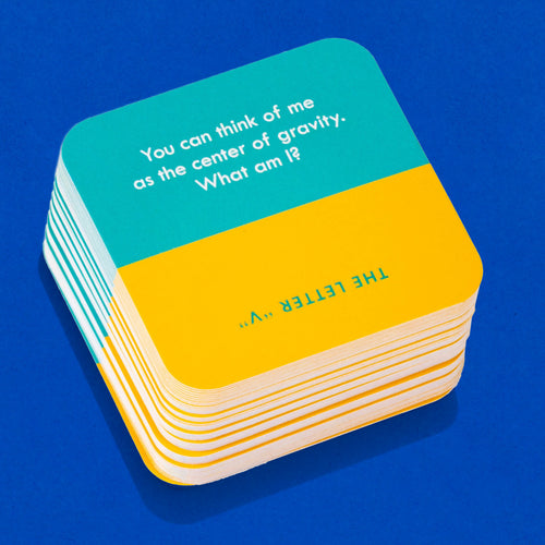 After Dinner Amusements: Riddle Me This  - A Travel Game