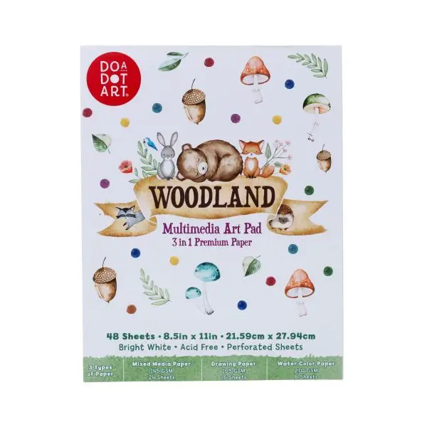 Woodlands Multimedia Art Pad