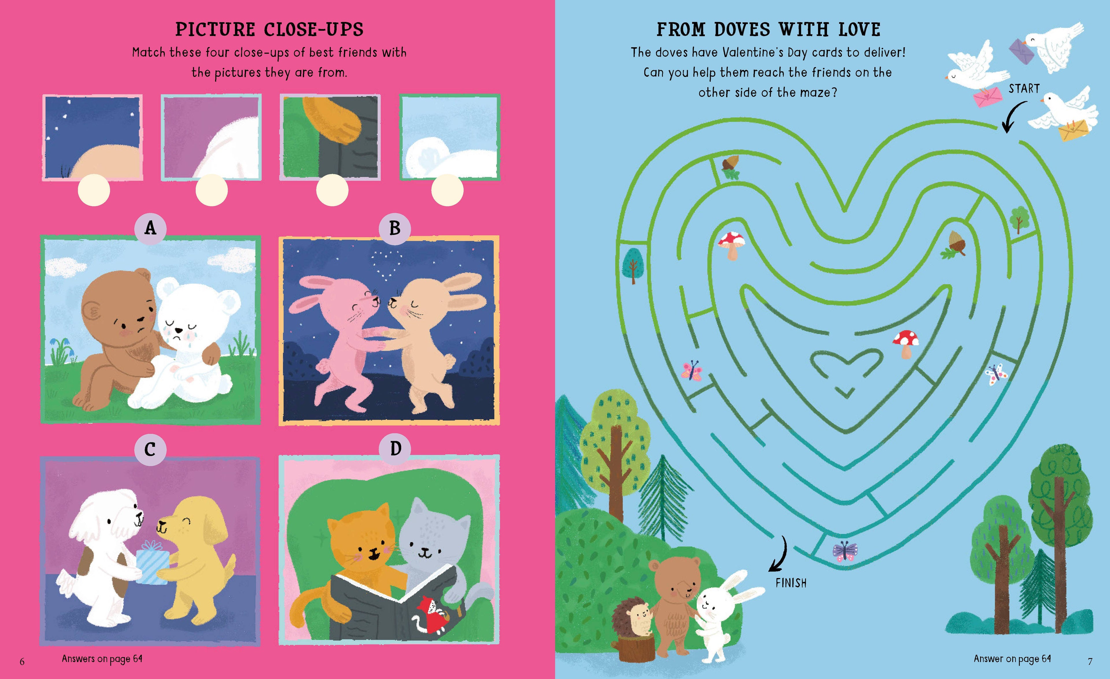 10-Minute Valentine's Day Activities by Helen Hughes - Stickers & Crafts