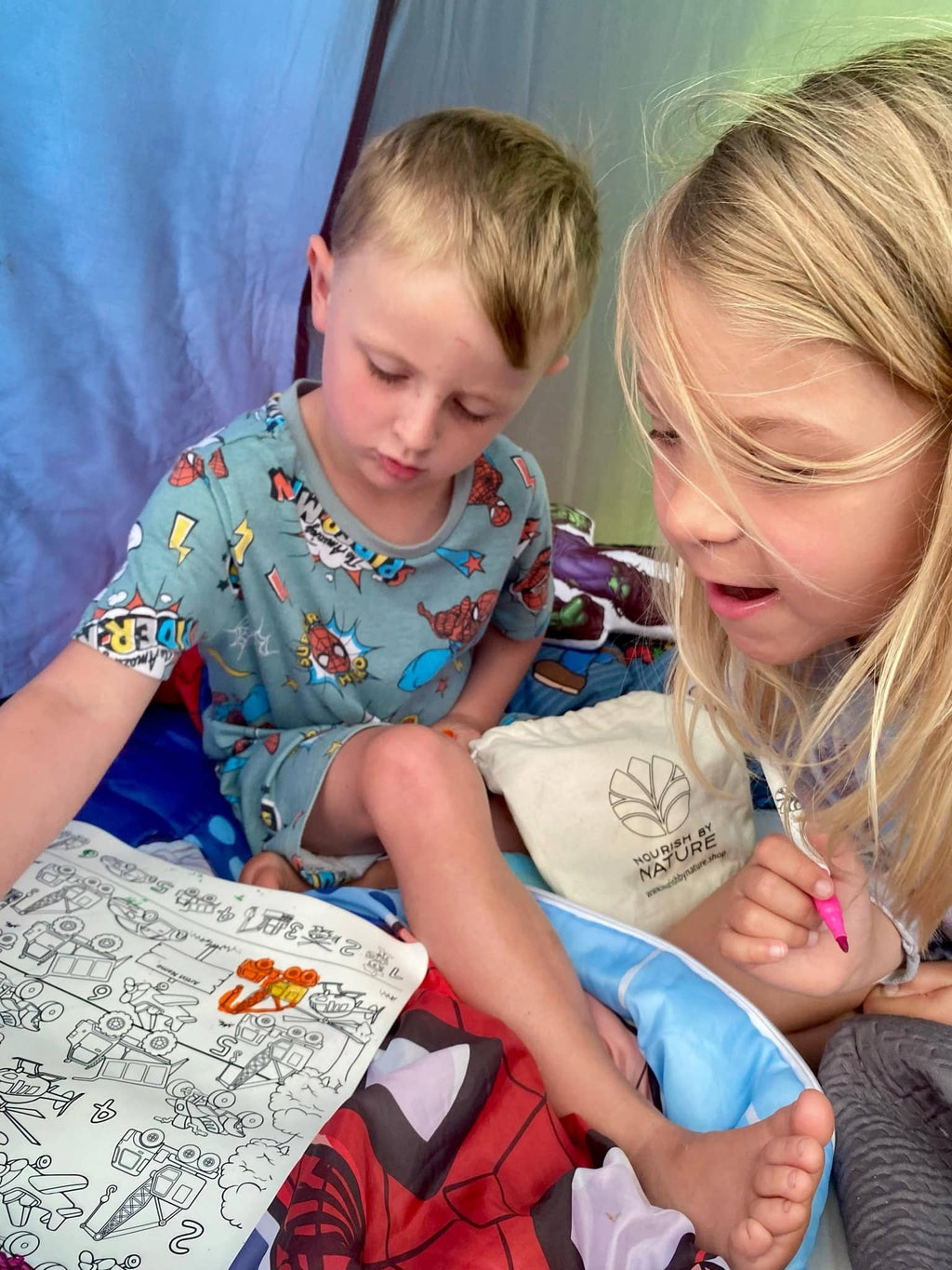 Silicone Colouring Mat - Seek N Spot Under the Sea