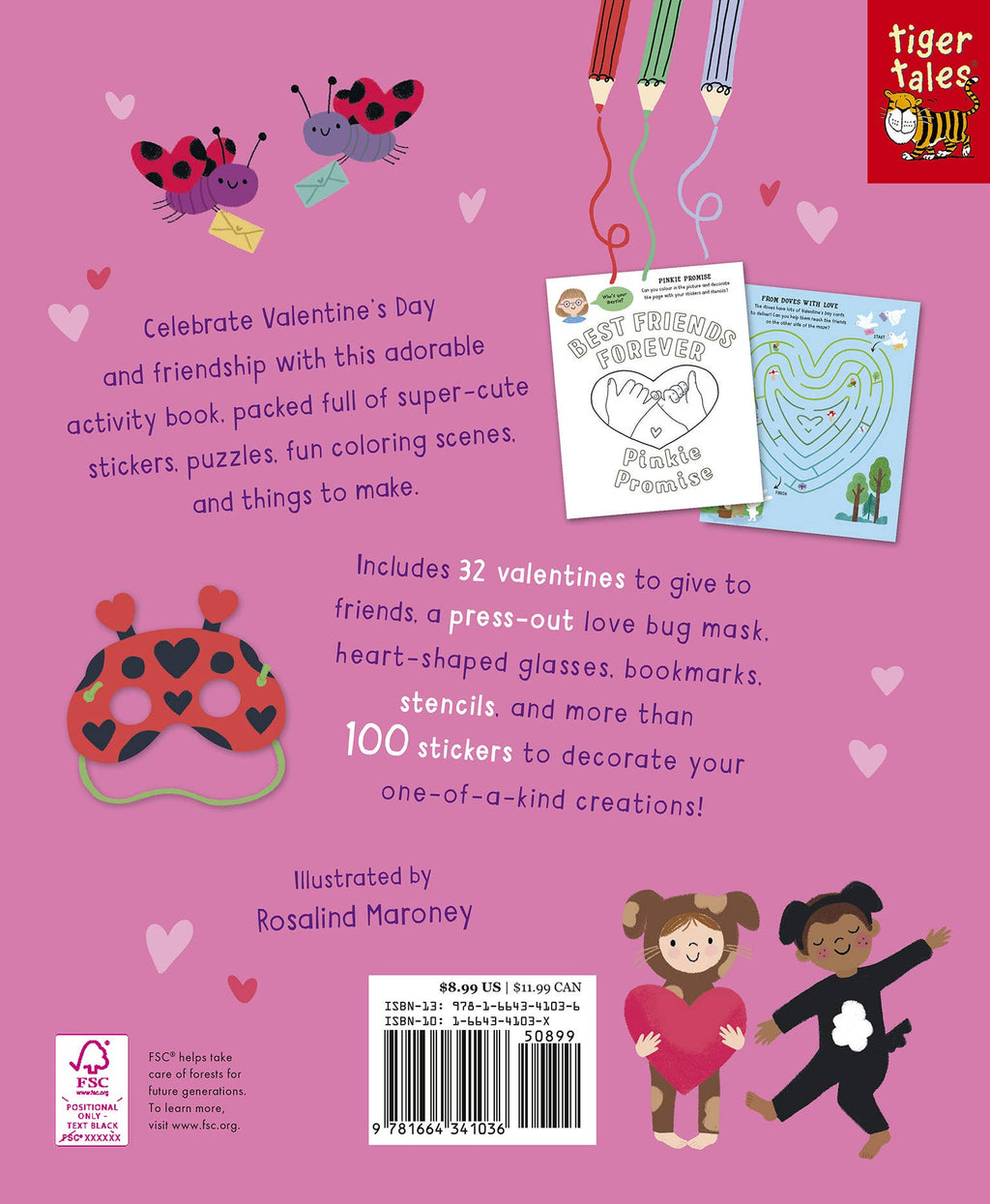 10-Minute Valentine's Day Activities by Helen Hughes - Stickers & Crafts