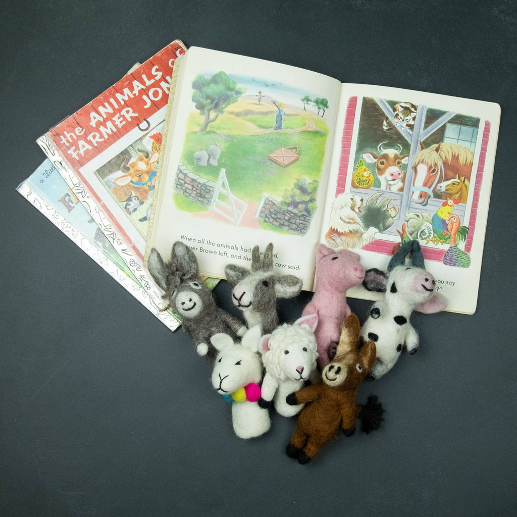 Finger Puppets - Barnyard Buddies - Assorted