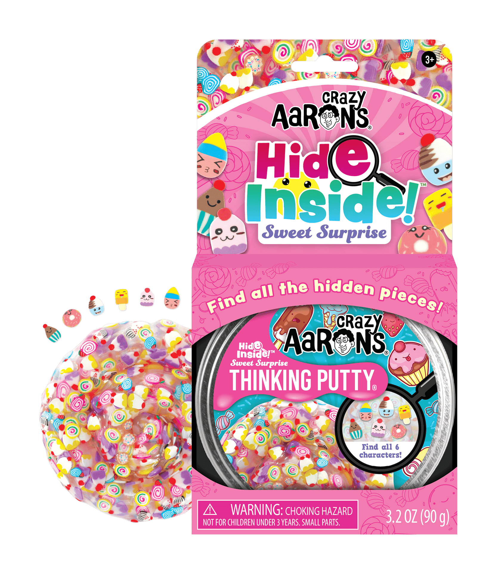 Sweet Surprise - Full Size 4" Thinking Putty Tin