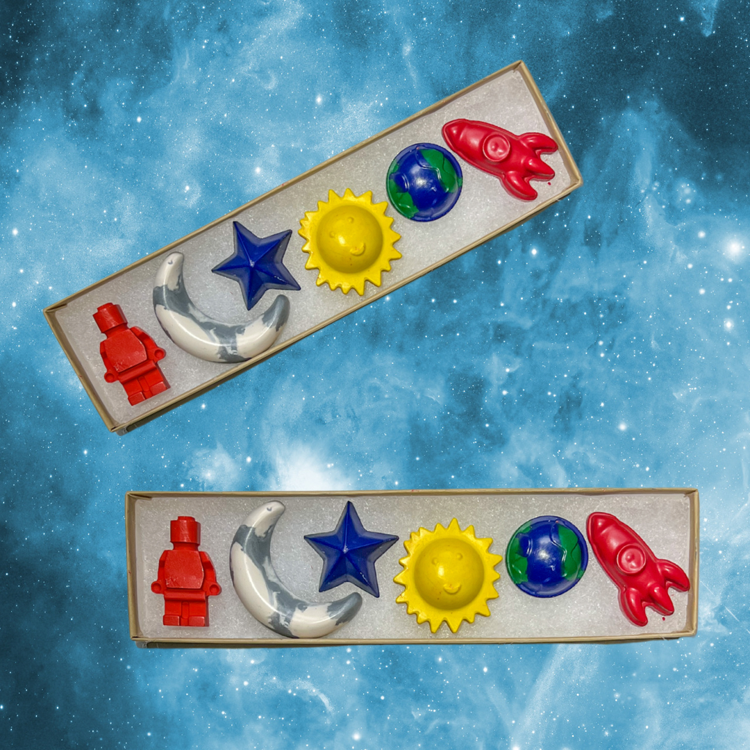 Space Crayon Gift Box