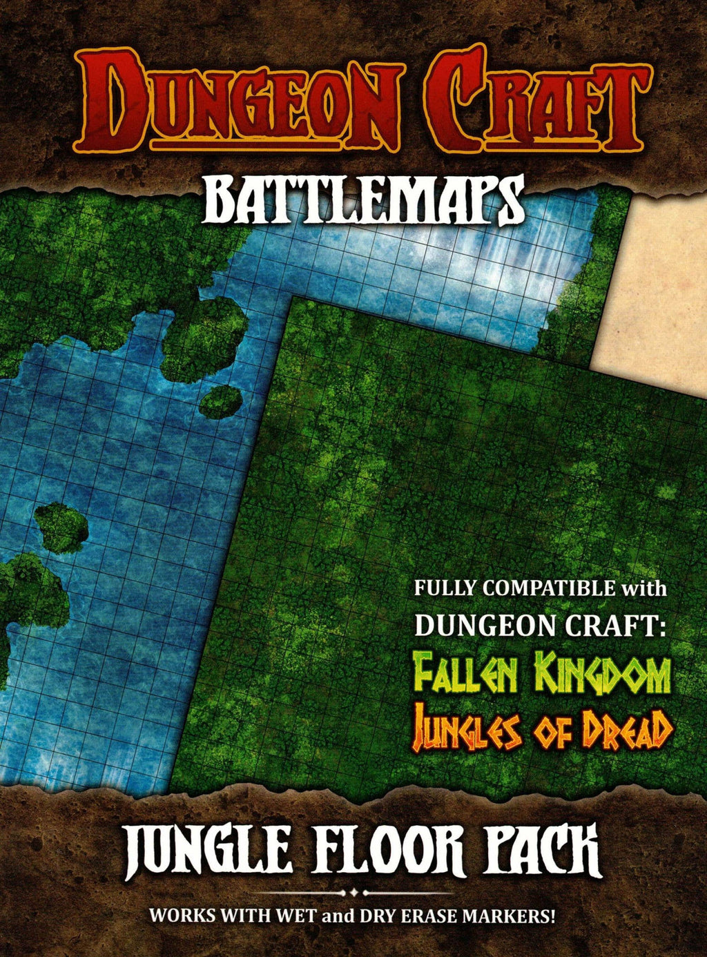 BattleMap - Lost World 4-Map Pack
